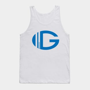 Retro Renault Gordini G emblem - Montlhéry, Monte Carlo Rally Tank Top